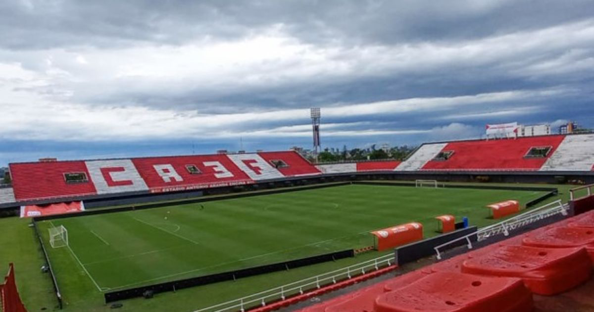 Vista panorâmica do Estádio Antonio Aranda